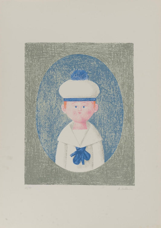 Antonio Bueno - Lithograph 'Marinaretto'