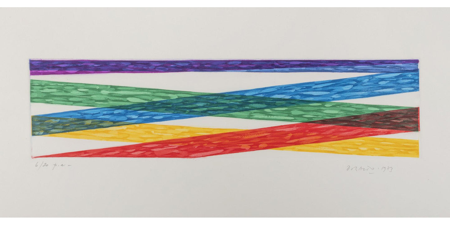 Beautiful aquatint signed Piero DORAZIO