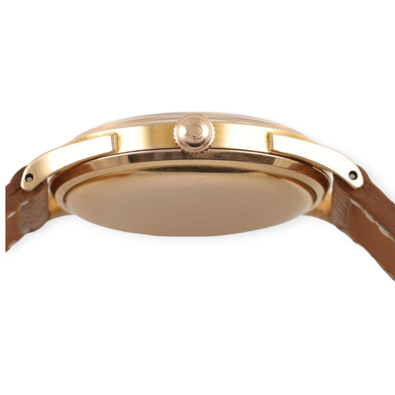 Omega 18k Rose Gold Automatic with bumpers ca 1944