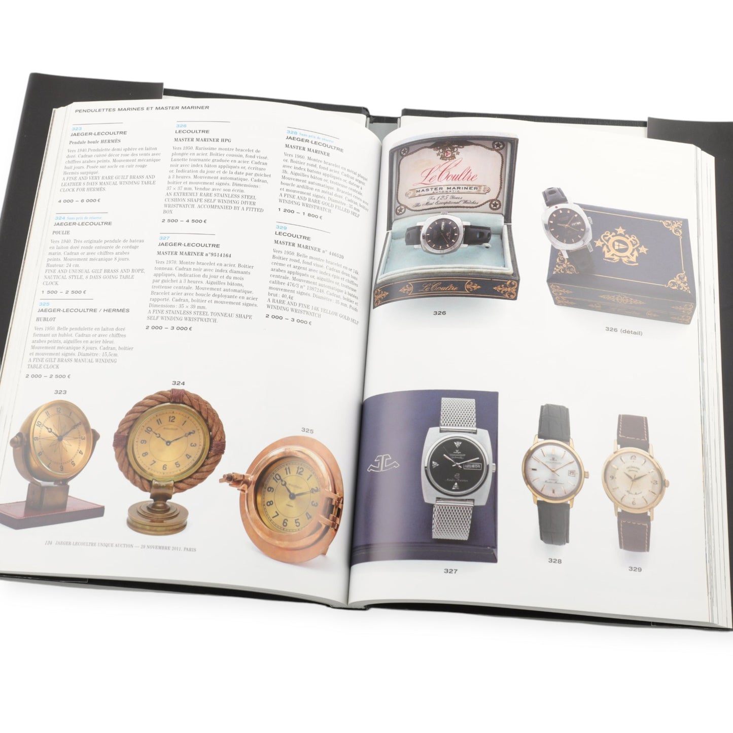 Jaeger-LeCoultre Unique auction Catalog Book / Livre / Buch by Artcurial, 2011