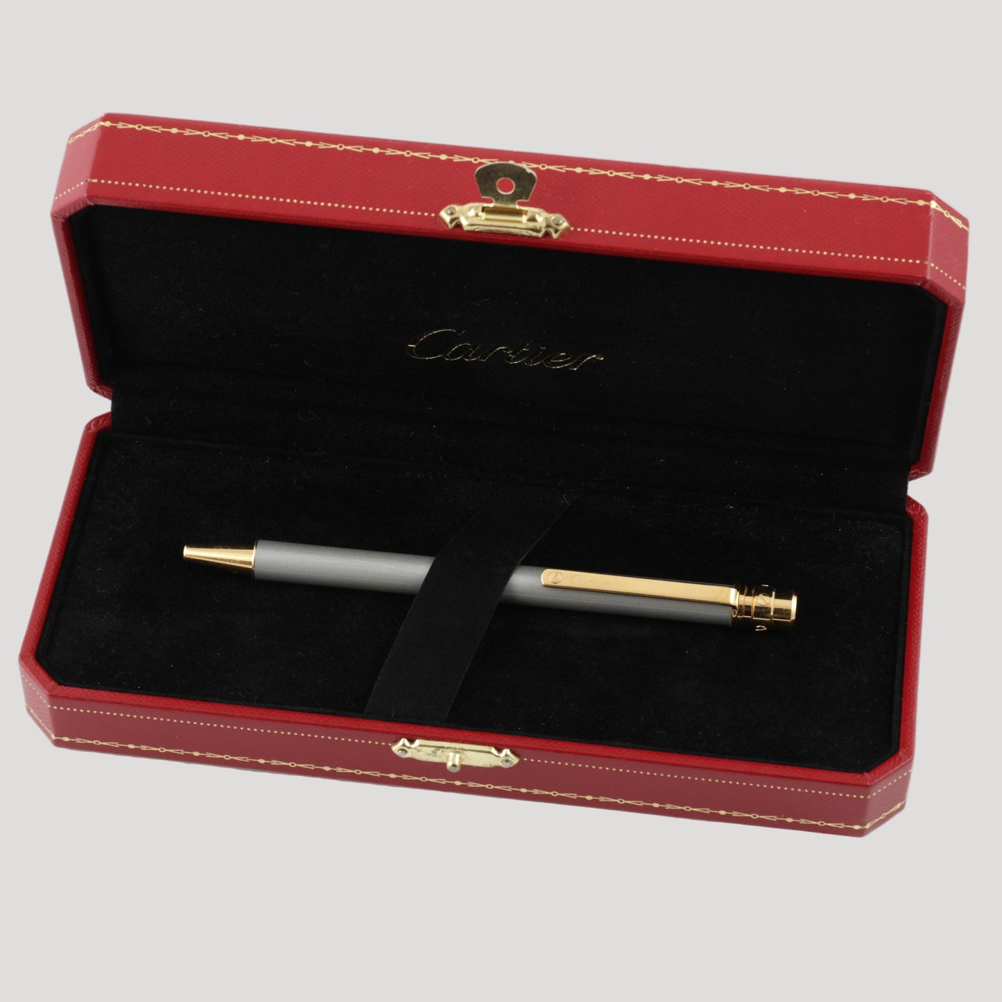 Cartier Santos pen in its Cartier Box