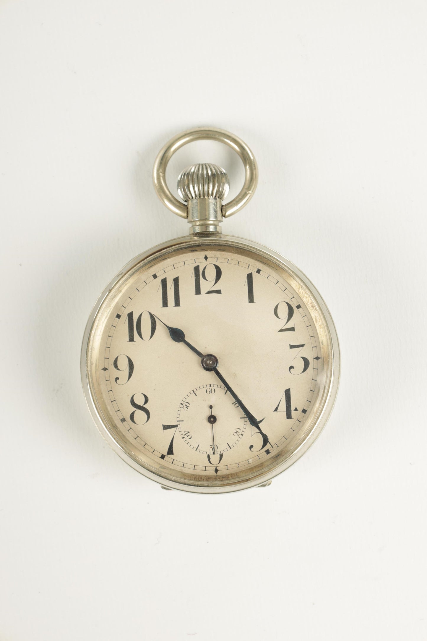 Doxa Vintage Pocket Watch in a Silver Watch Stand early 20c