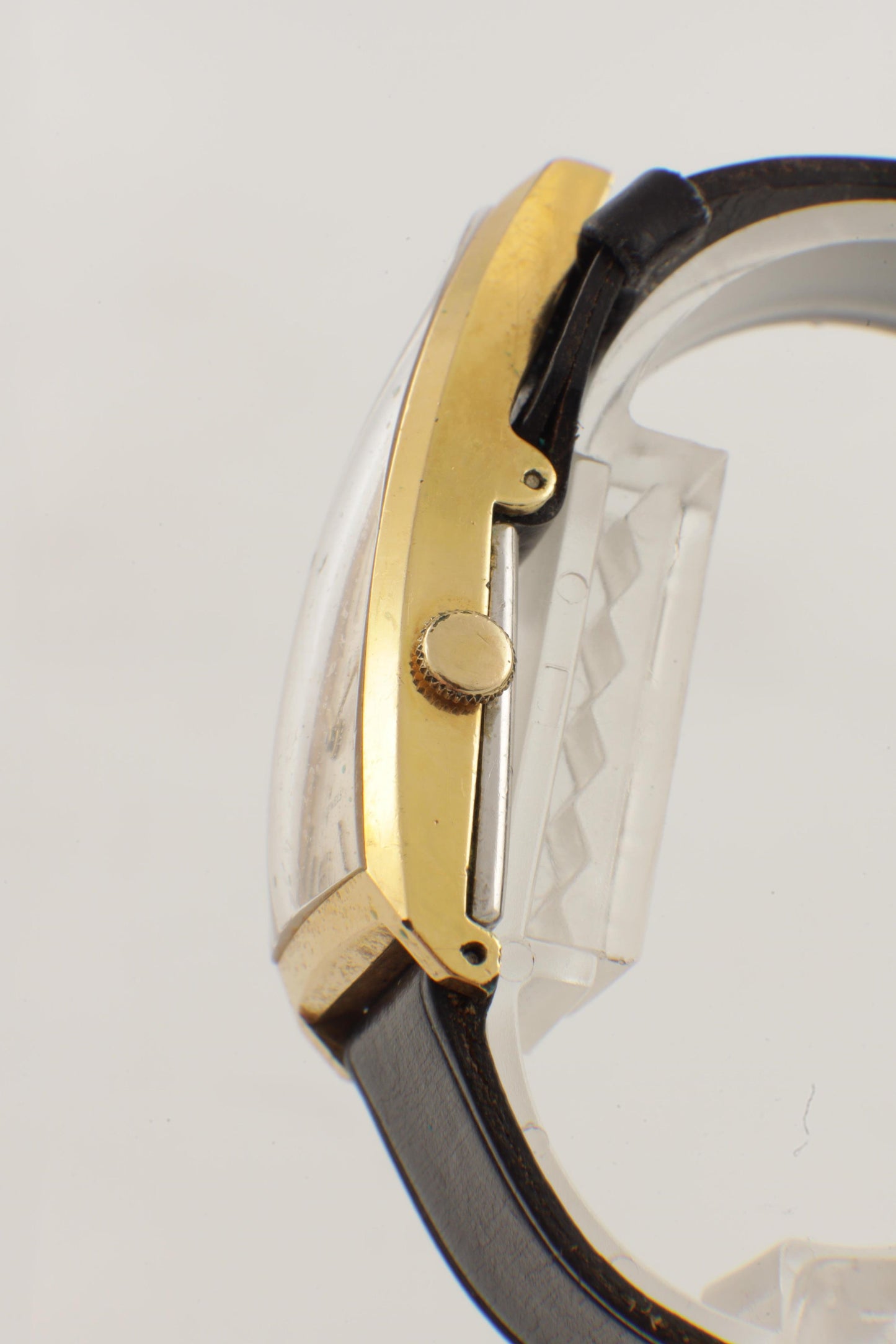 Art Deco Unusual Swiss Made Vintage Gold Plated Watch 1930'