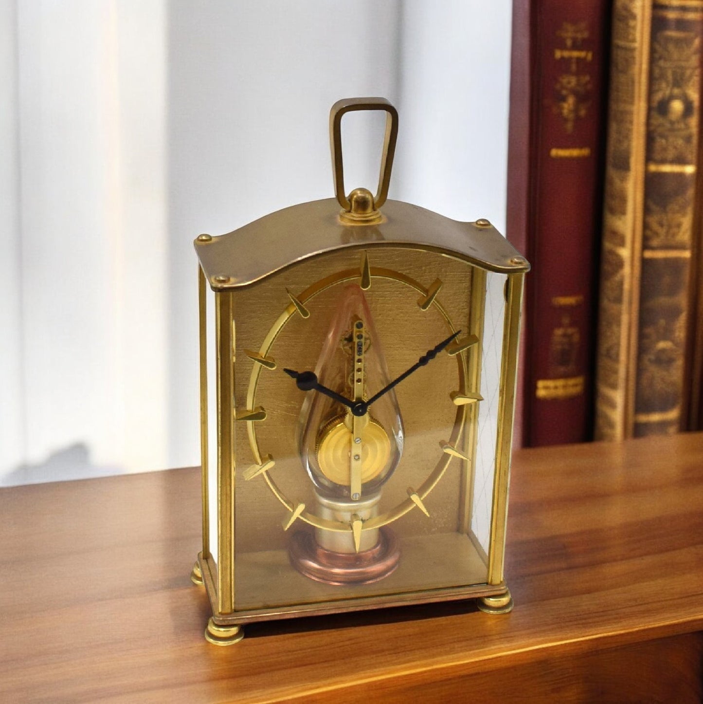 Jaeger-LeCoultre 'Lantern'Table Clock Horloge Pendule 1960'