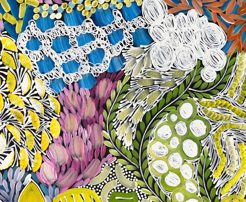 Aboriginal Painting by Karen Bird Ngale