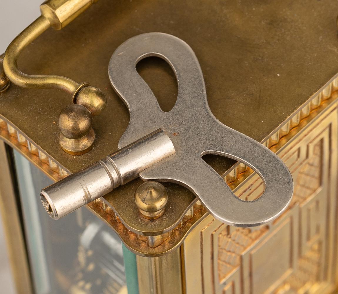 Jaeger-LeCoultre Key Winding Table Clock Horloge Pendule 1960'