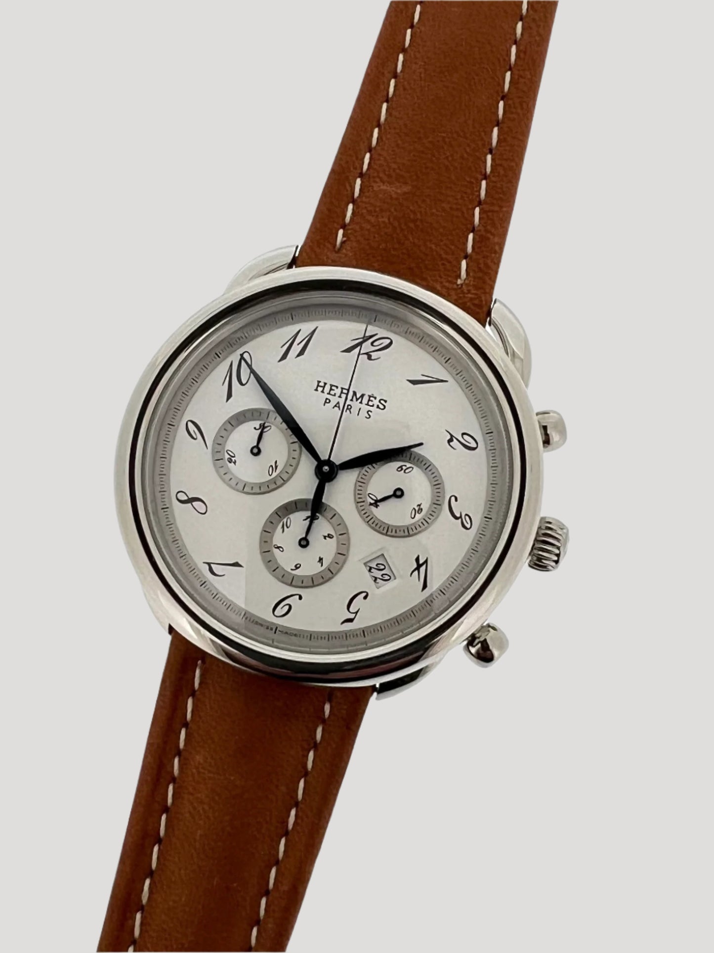 Hermès Arceau Large Size Arceau Chronographe Ref. AR4.91o
