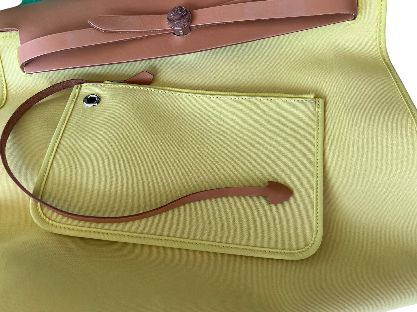 Hermes lime summer bag / sac / tasche