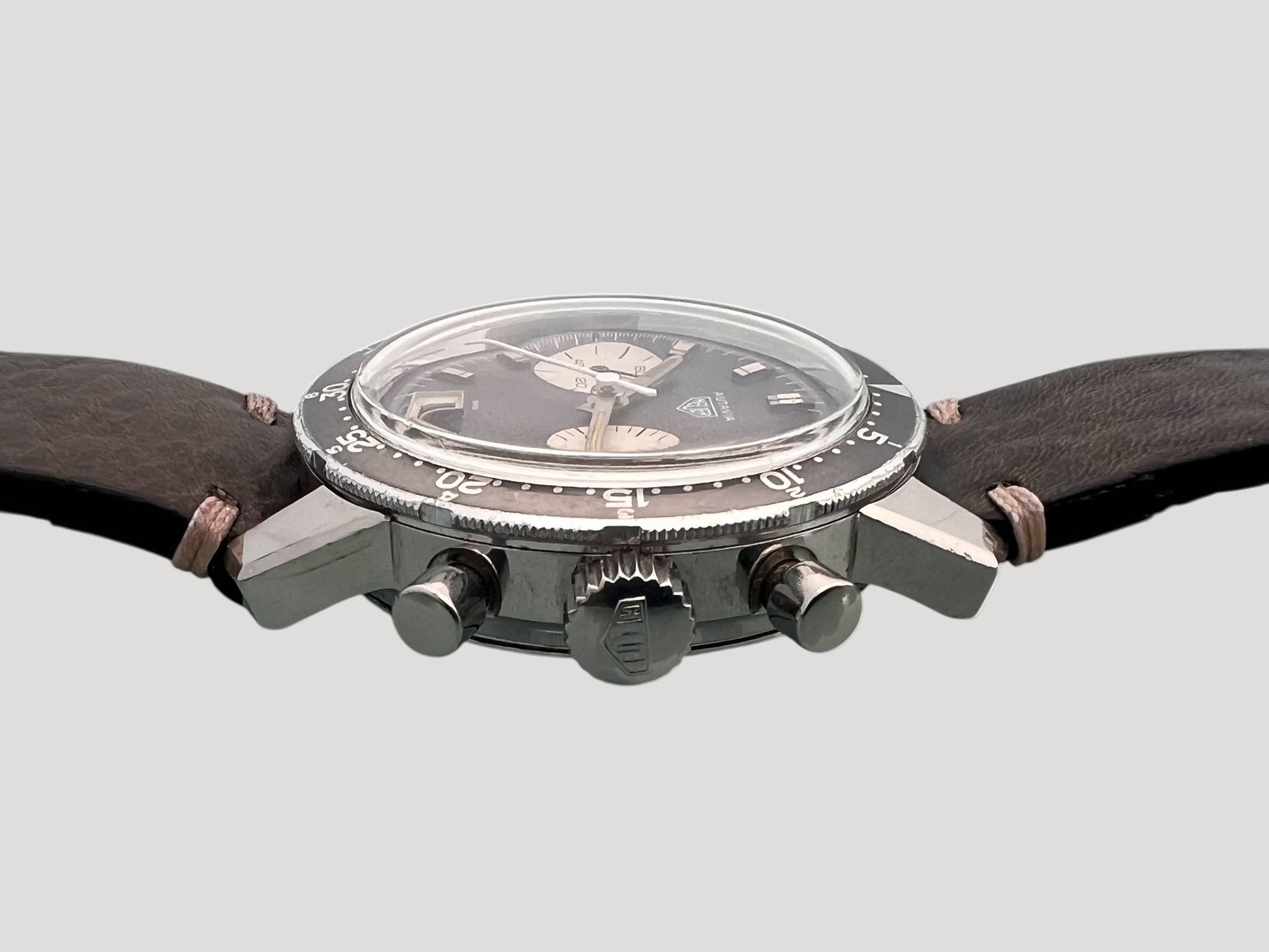 Vintage Heuer Autavia Chronograph Inverse Panda Dial Ref.7863