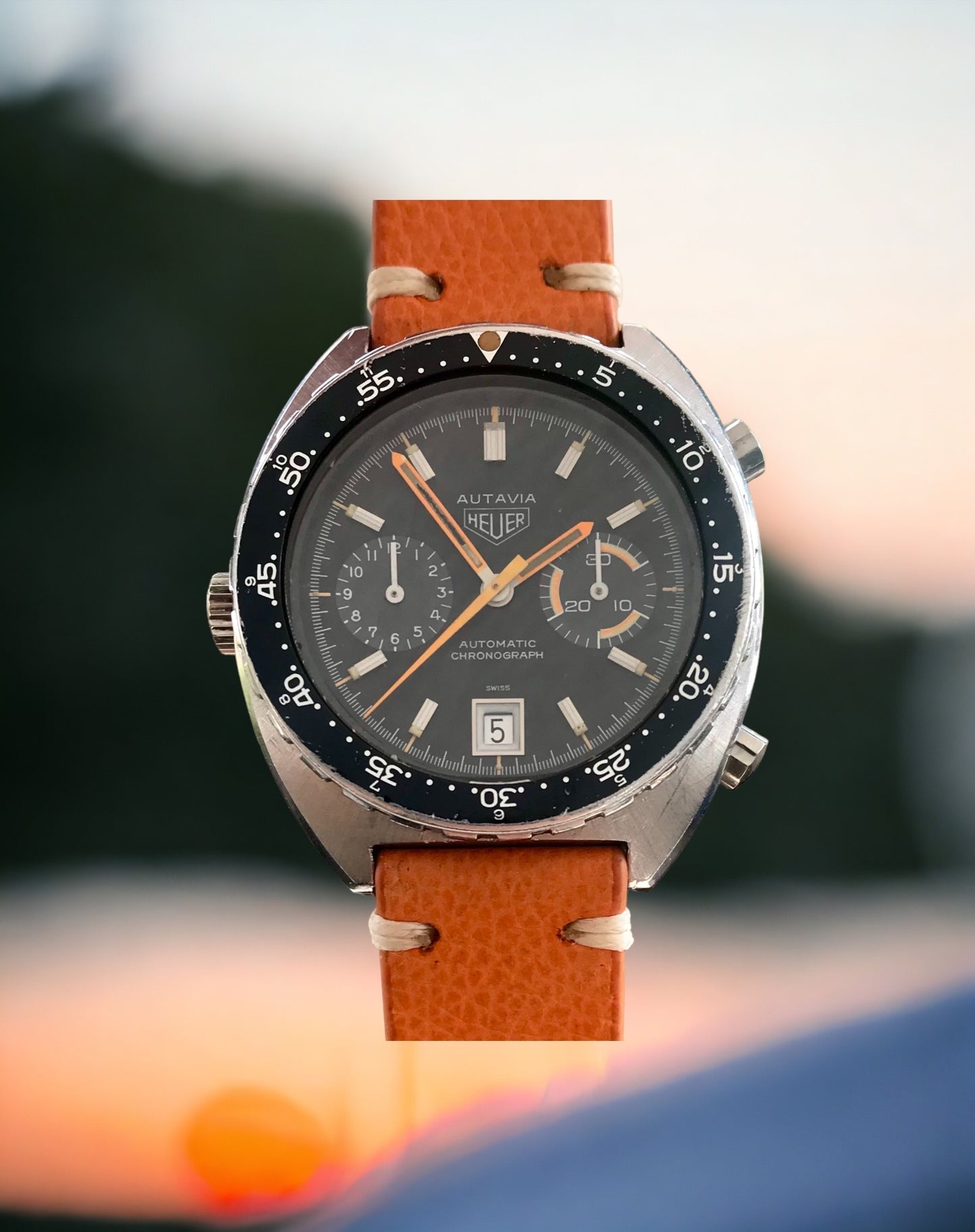 Heuer Autavia Orange Boy Vintage Reference 11630