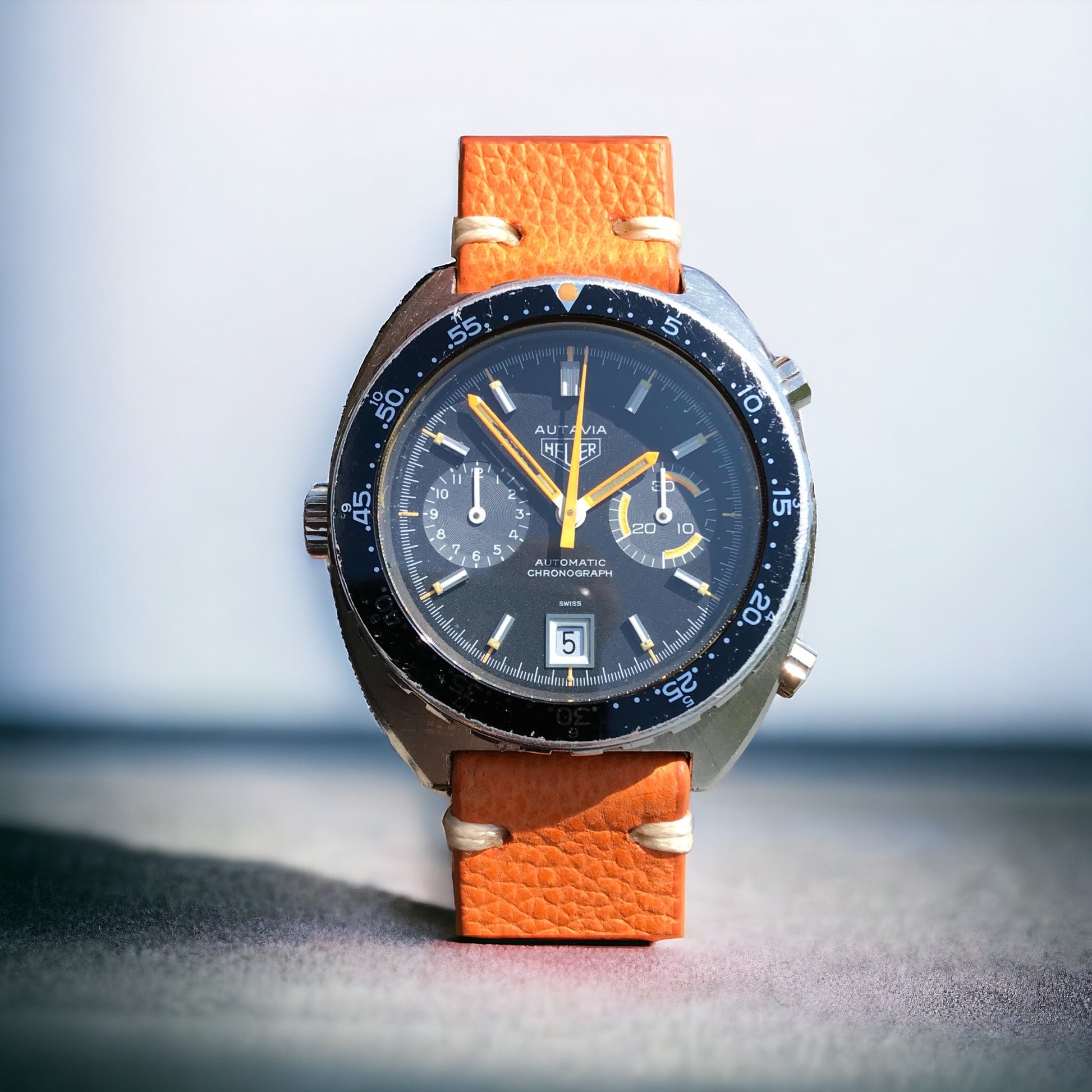 Heuer Autavia Orange Boy Vintage Reference 11630