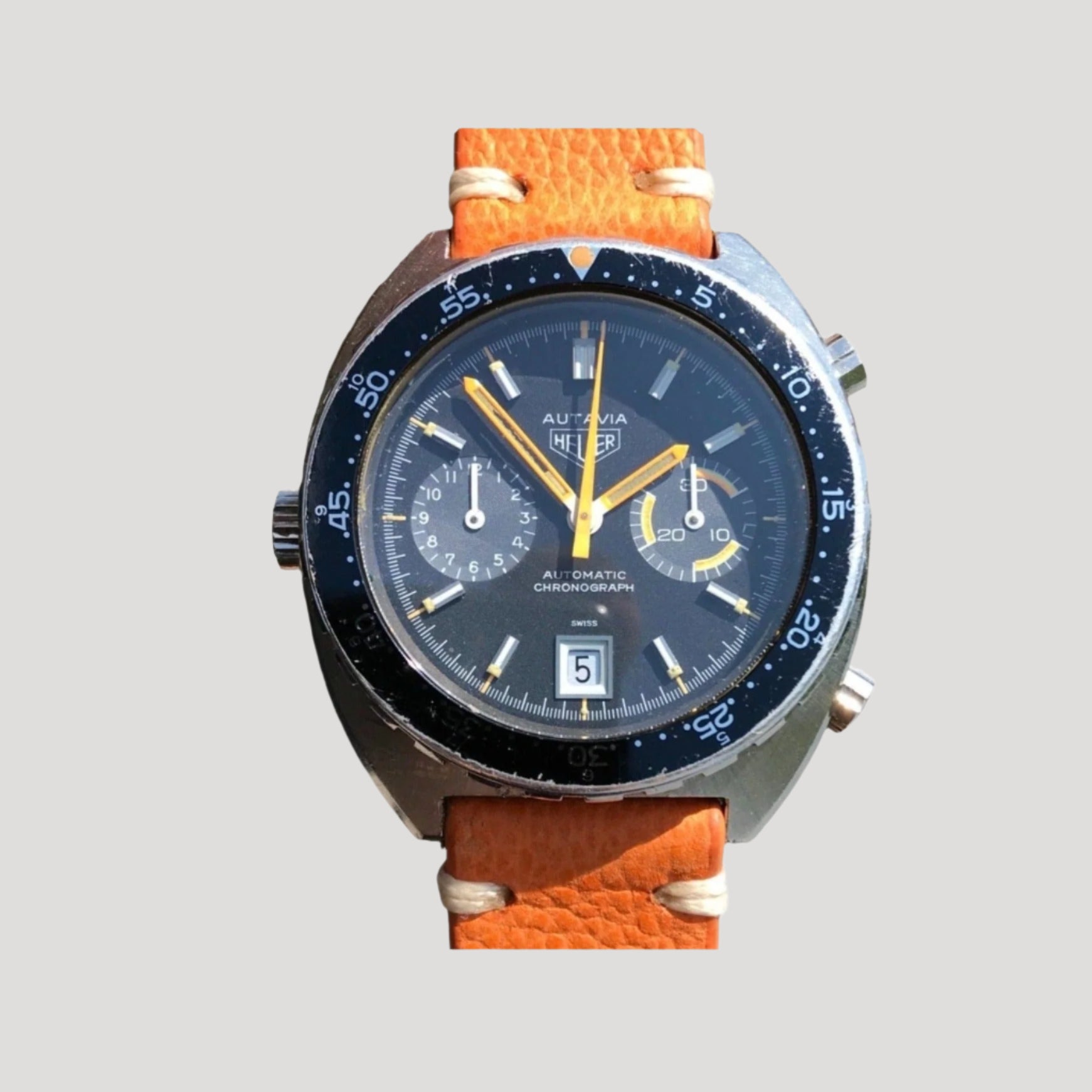Heuer Autavia Orange Boy Vintage Reference 11630