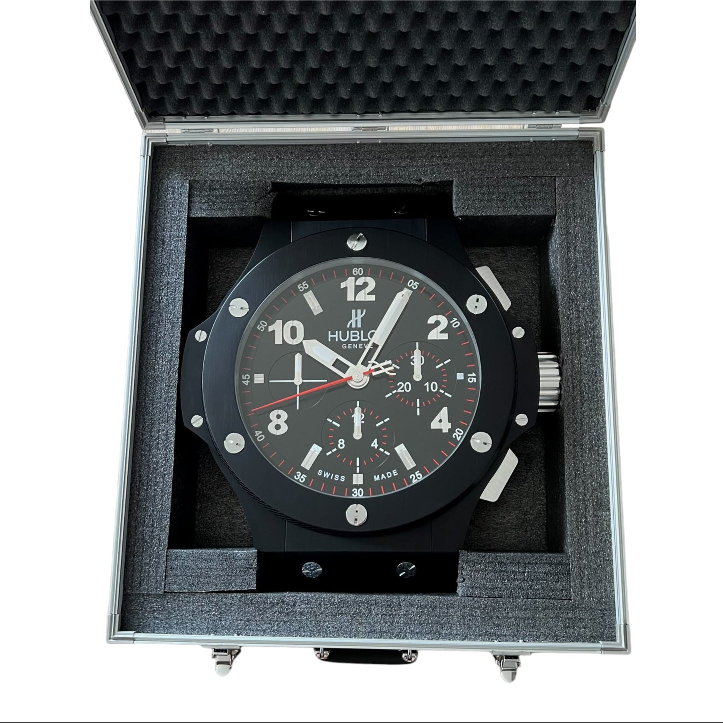 Hublot Big Bang XL Official Retailer's Wall Clock Racing Dial Rare'