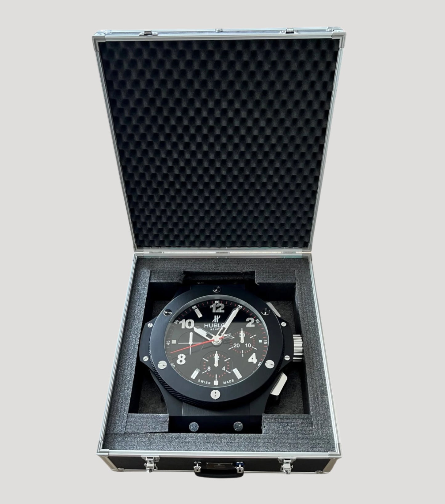 Hublot Big Bang XL Official Retailer's Wall Clock Racing Dial Rare'
