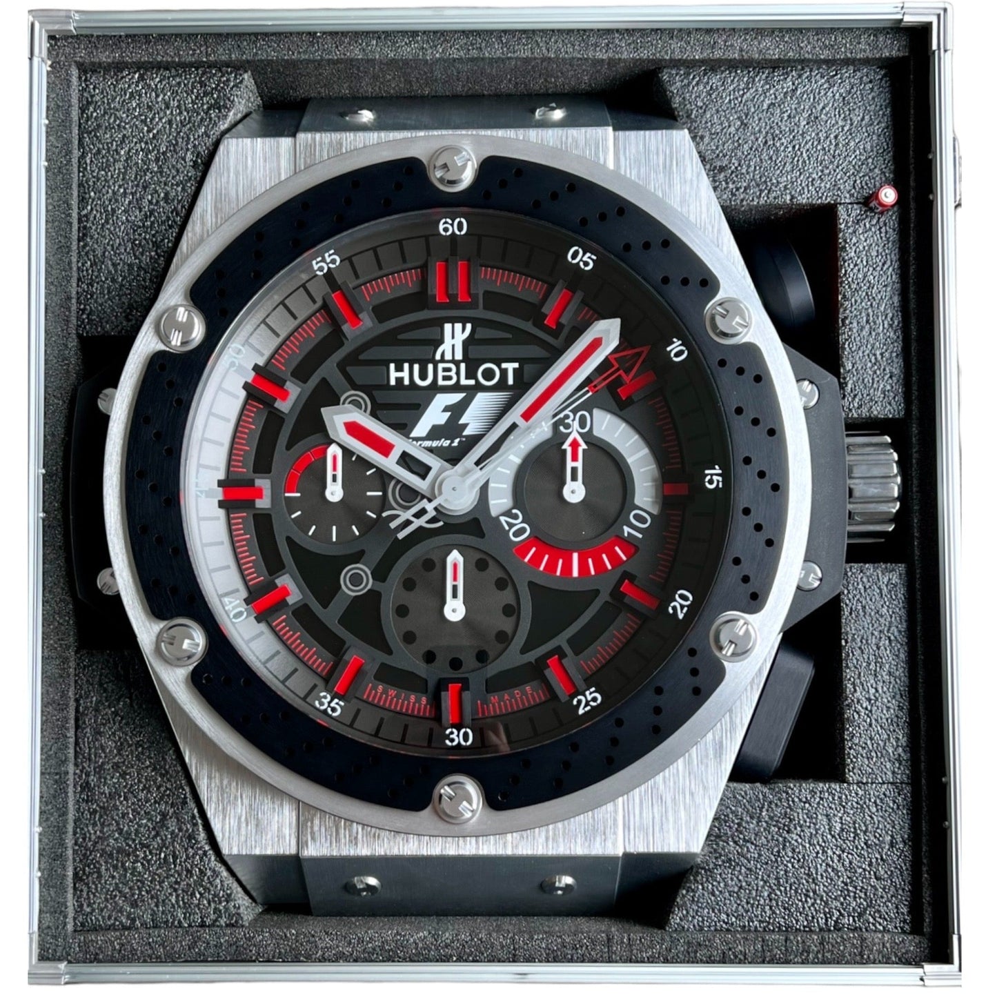 Hublot Official F1 XXL Paddock Limited Edition Wall Clock New Rare'