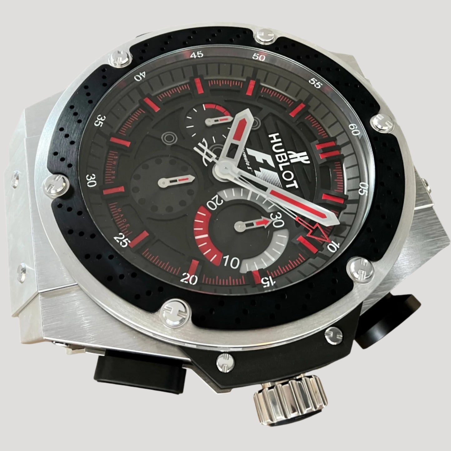 Hublot Official F1 XXL Paddock Limited Edition Wall Clock New Rare'
