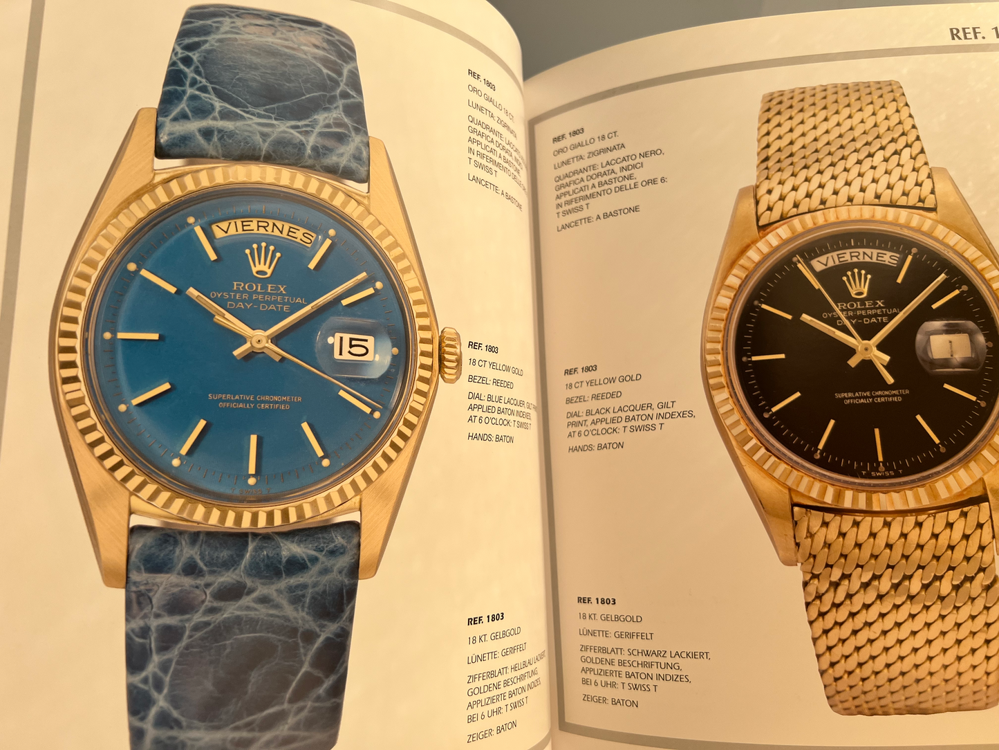 Rolex Day-Date by Guido Mondani Large Book / Livre/ Buch/Libro Rare'