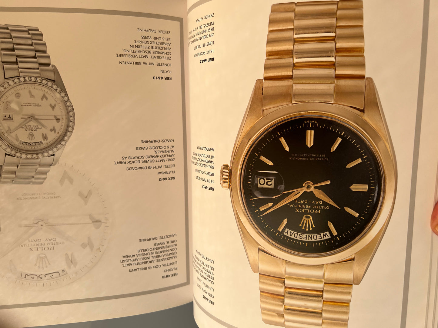 Rolex Day-Date by Guido Mondani Large Book / Livre/ Buch/Libro Rare'