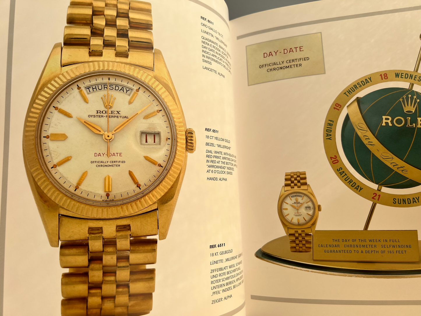 Rolex Day-Date by Guido Mondani Large Book / Livre/ Buch/Libro Rare'