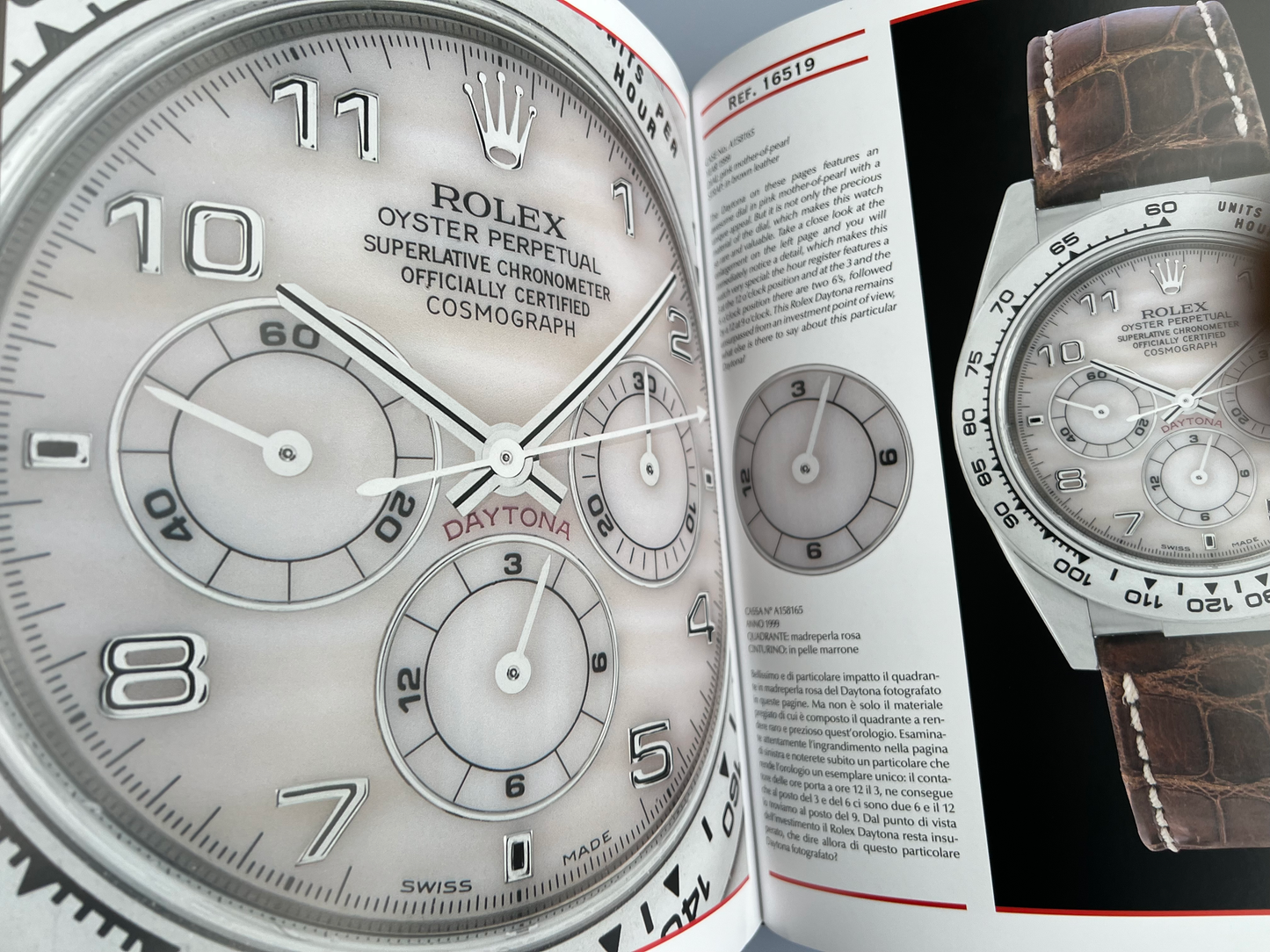 Rolex Daytona by Guido Mondani Large Hardcover Book / Livre/ Buch/ Libro Rare'