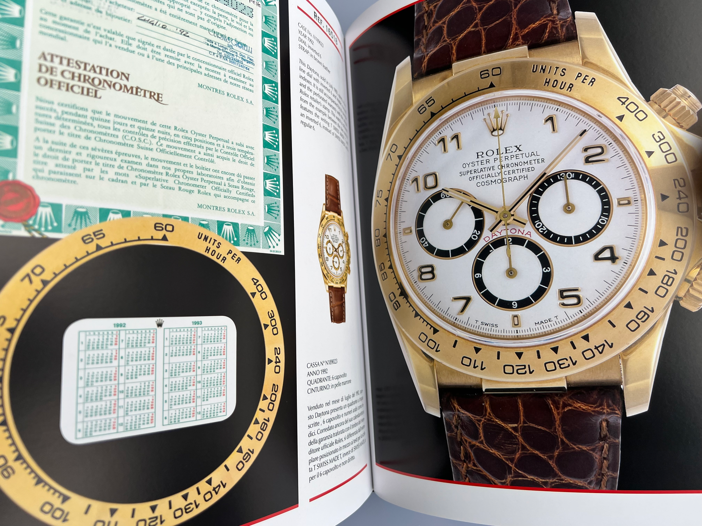 Rolex Daytona by Guido Mondani Large Hardcover Book / Livre/ Buch/ Libro Rare'