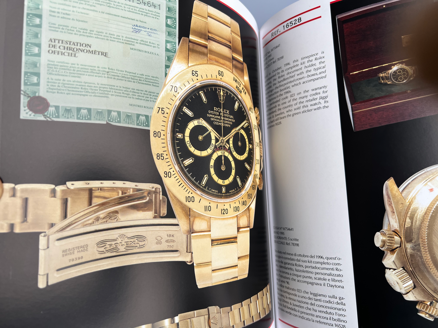Rolex Daytona by Guido Mondani Large Hardcover Book / Livre/ Buch/ Libro Rare'