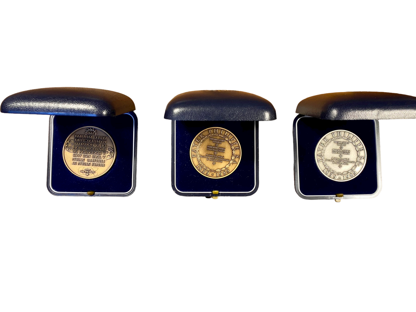 Patek Philippe Set of three Medals /Médailles
