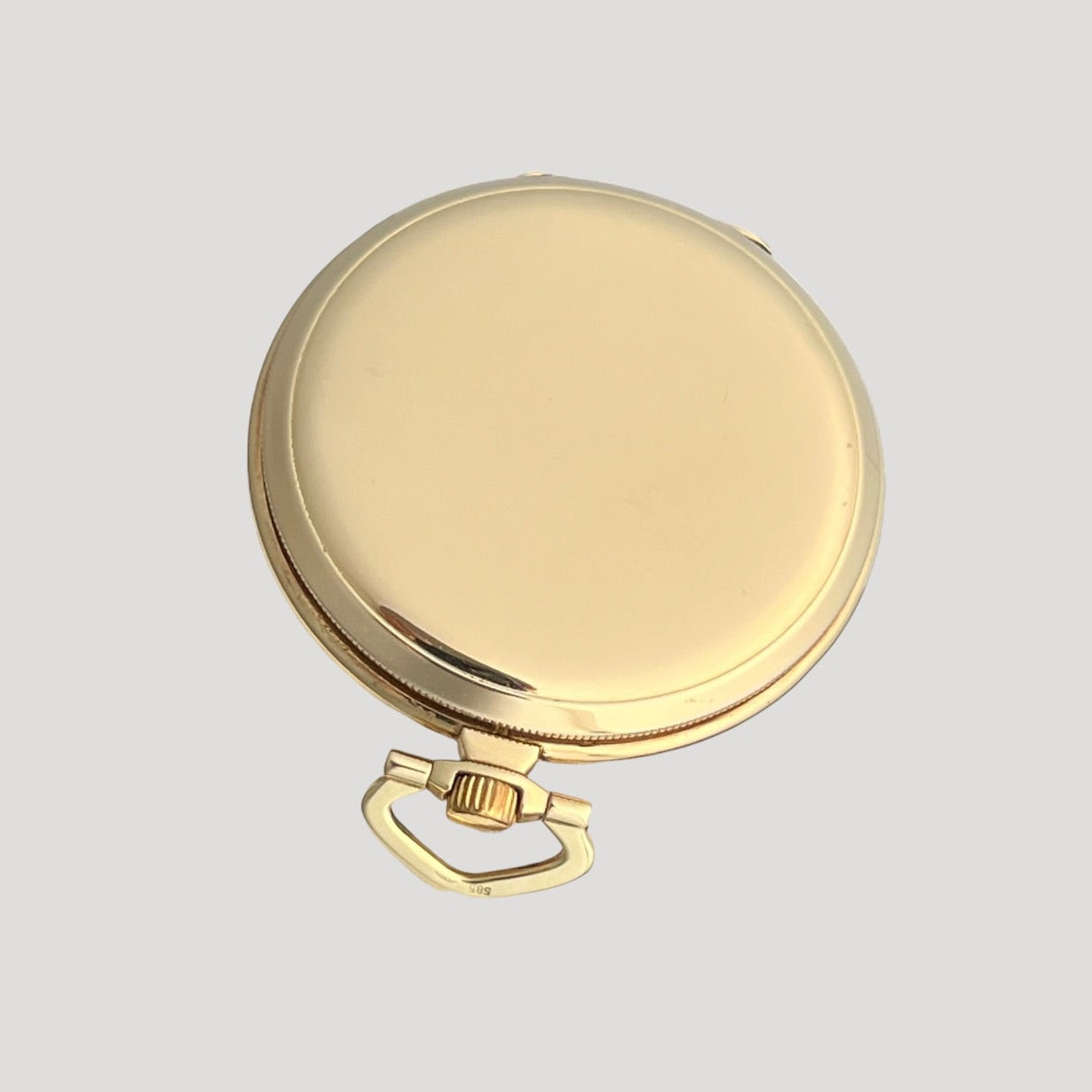 Zenith Rare Art Deco Gold Pocket Watch ca 1920-1930
