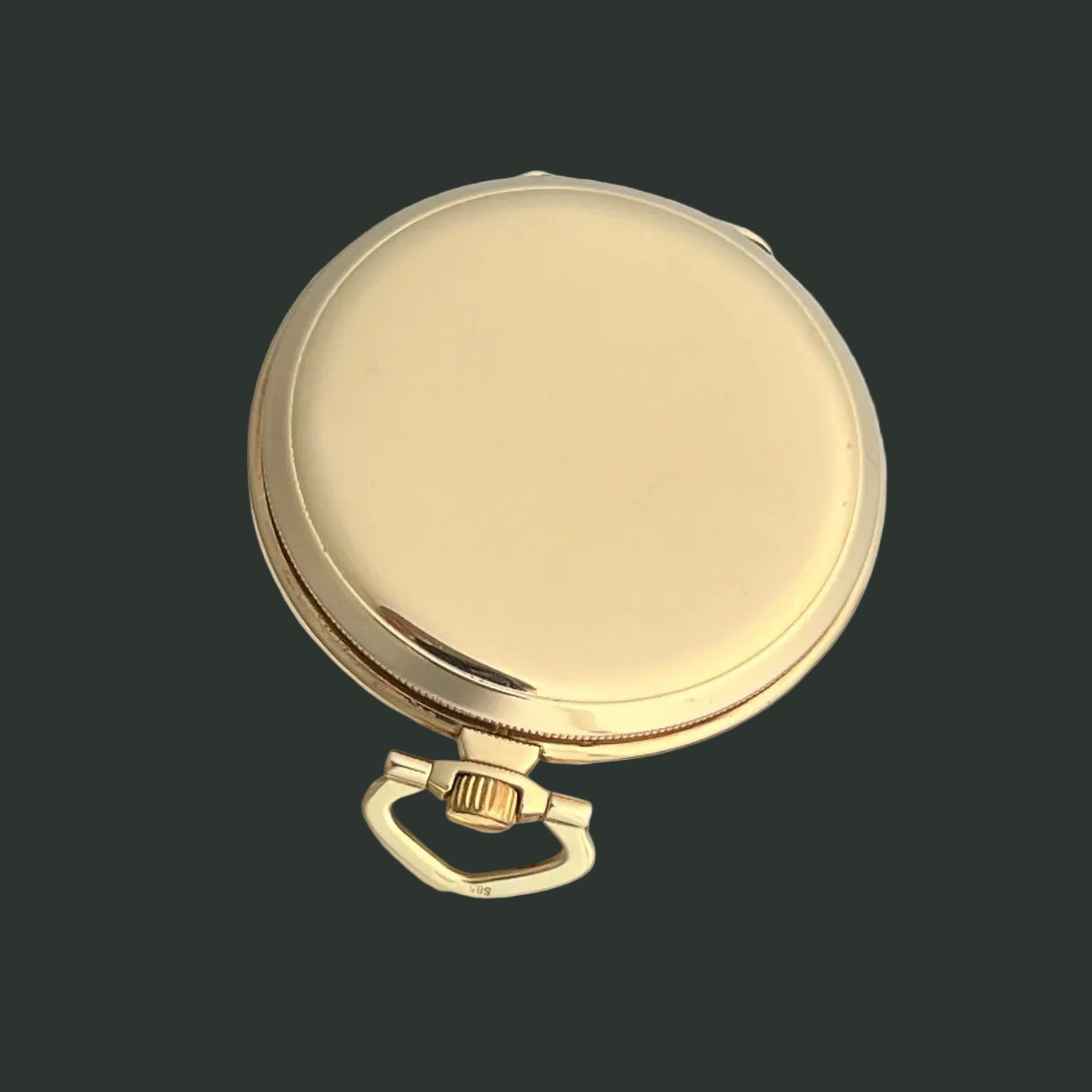 Zenith Rare Art Deco Gold Pocket Watch ca 1920-1930