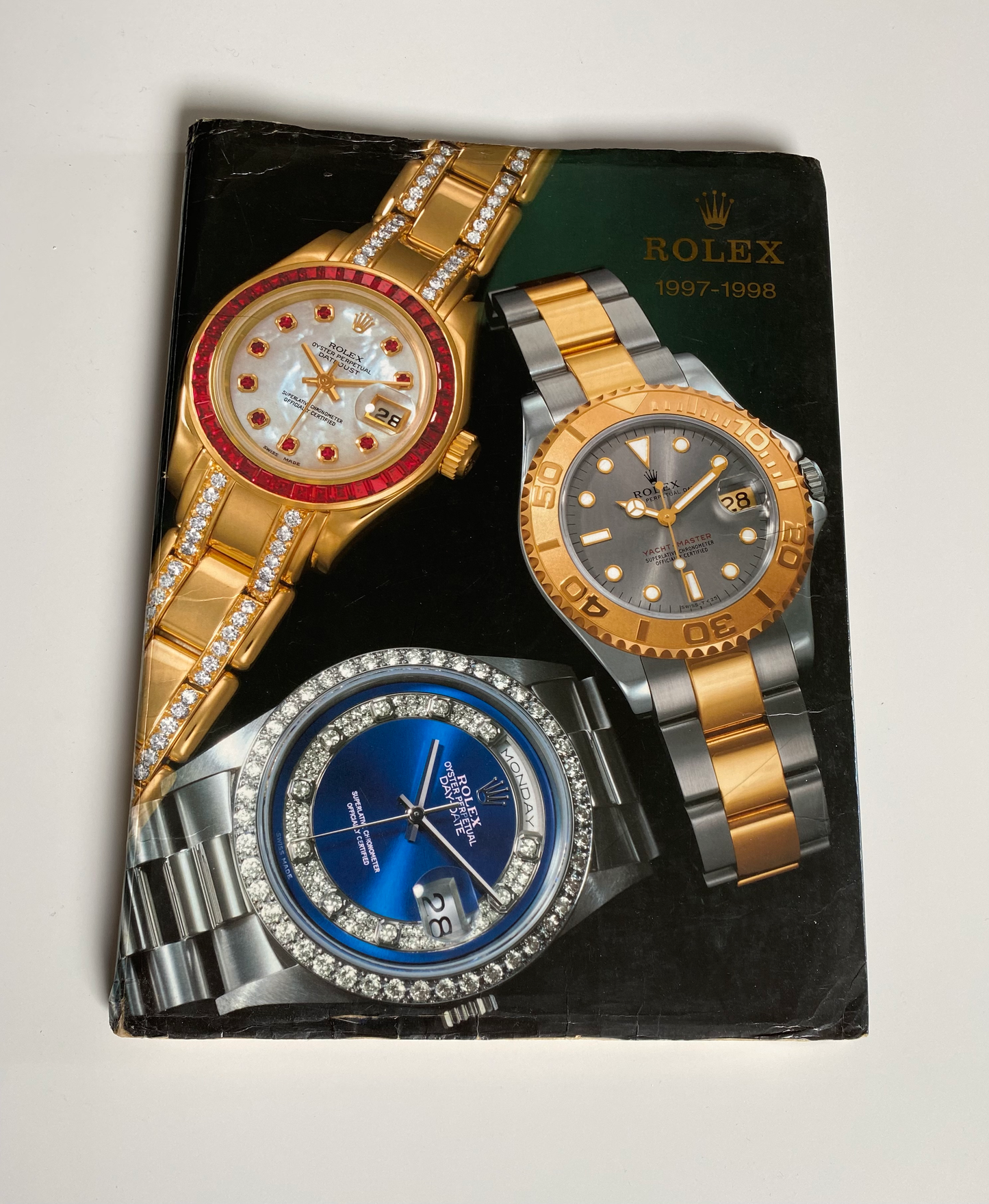 Rolex General Catalogue 1997 for Official Retailer Very Rare with all Dialls, Bracelets details