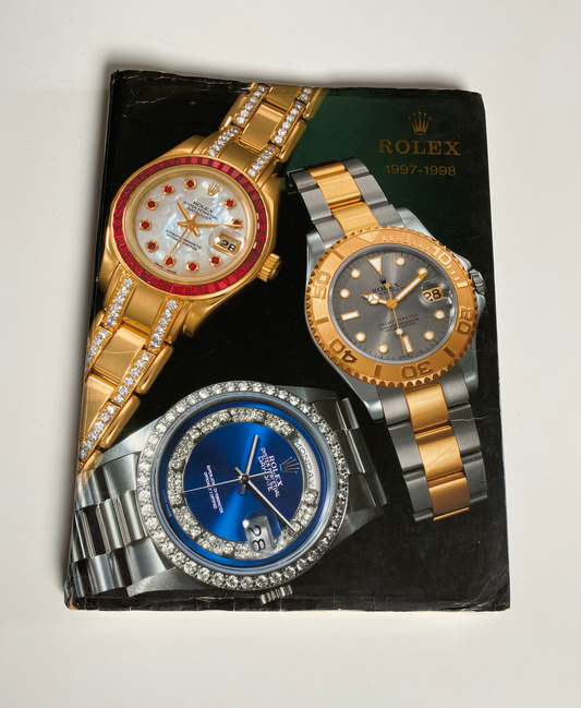 Rolex General Catalogue 1997 for Official Retailer Very Rare with all Dialls, Bracelets details