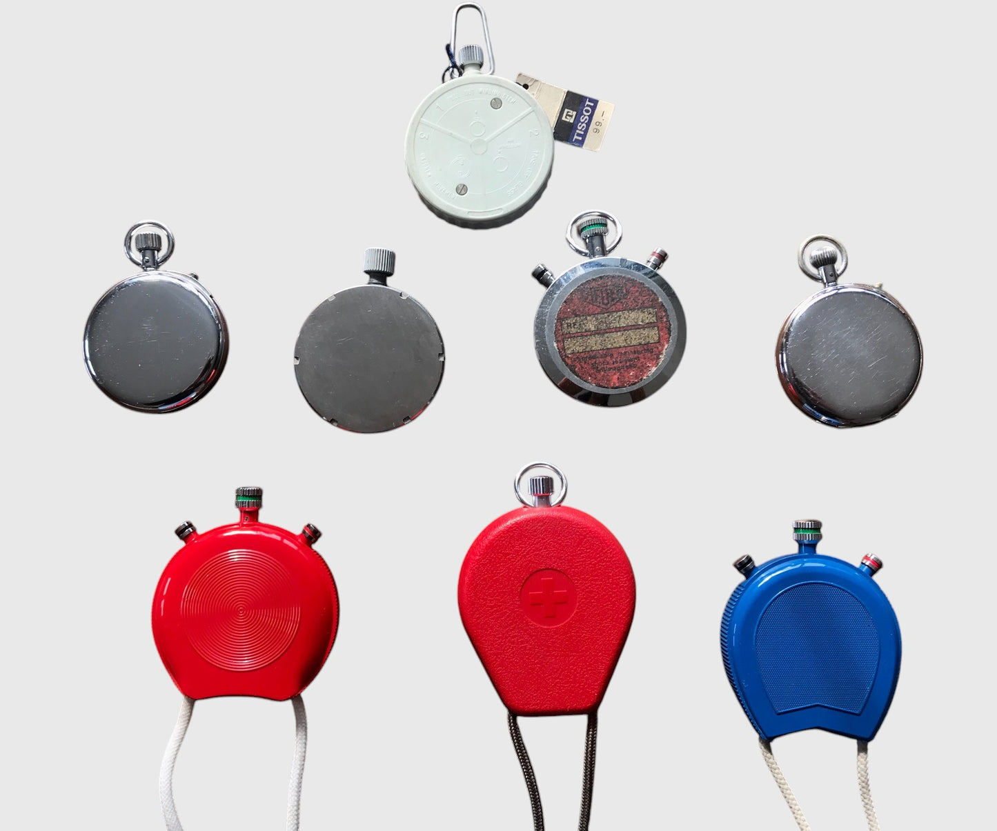 Heuer & Omega Rare Vintage Stopwatches (8 watches) Collection
