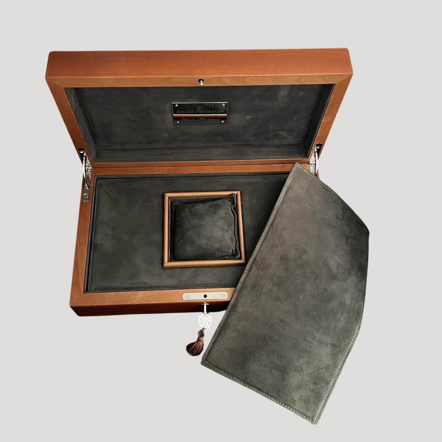 Girard Perregaux Important Woden Box with Key