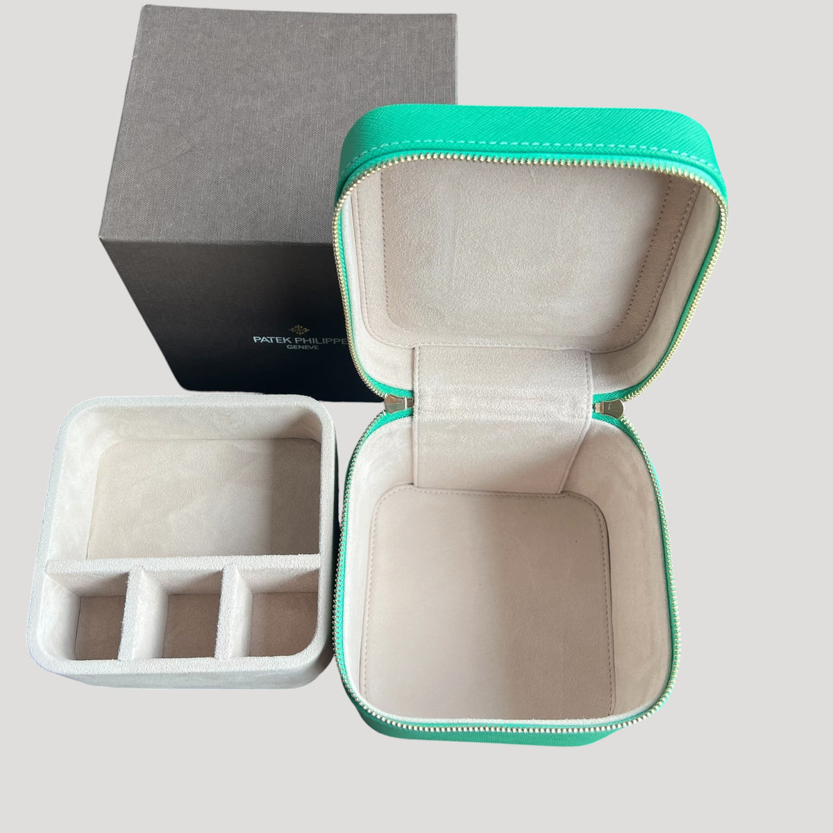 Patek Philippe Ladies’ Watch & Jewellery Box, Double Deck