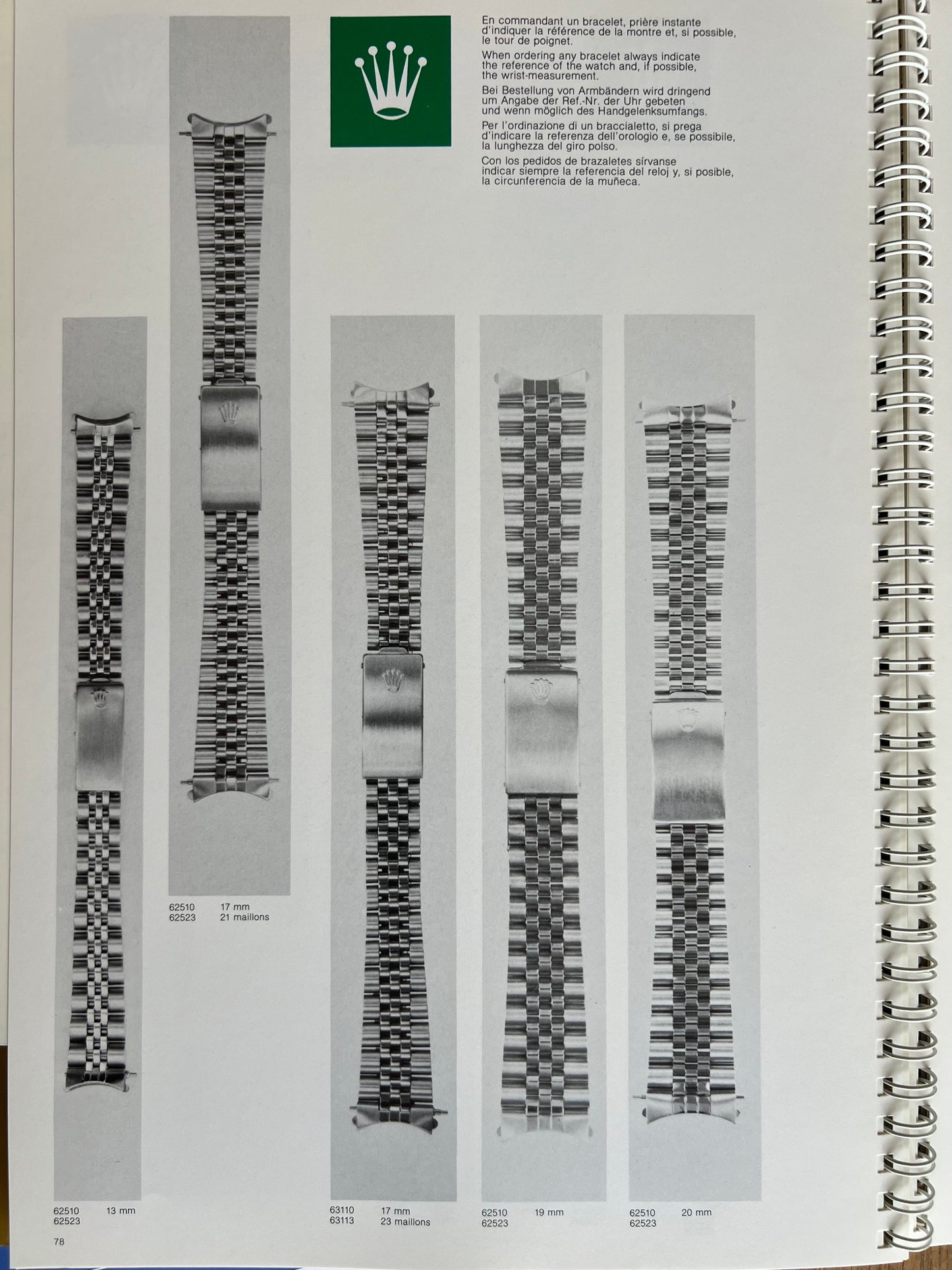 Rolex Vintage Catalog / Katalog 1985-1986 Rare
