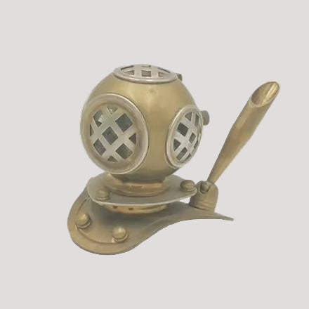 Inkwell in the shape of a diving helmet Submariner