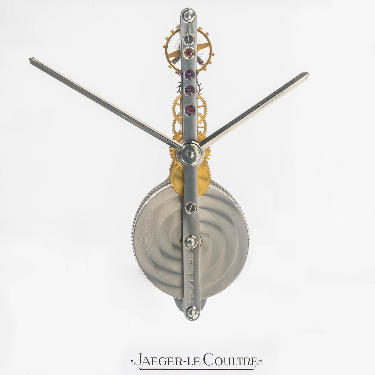 Jaeger-LeCoultre 8 Days Etrier for Hermès Baguette Table Clock