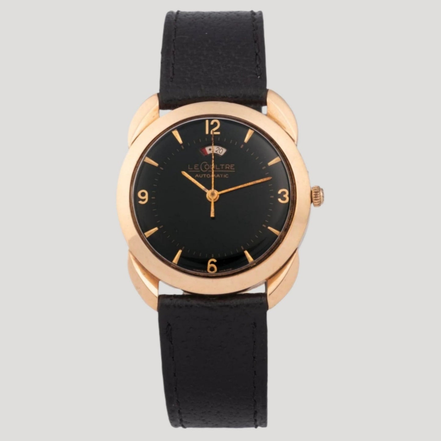 Jaeger-LeCoultre Rose Gold Fancy Lugs Vintage Archive Extract