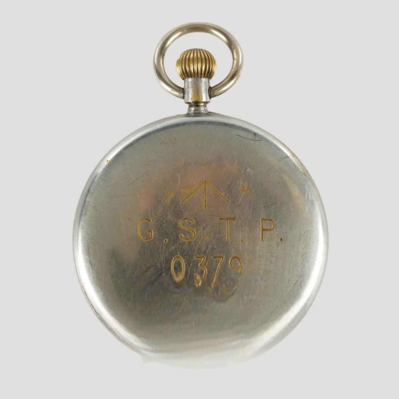 Jaeger-LeCoultre WW2 vintage military open-face pocket watch uhr