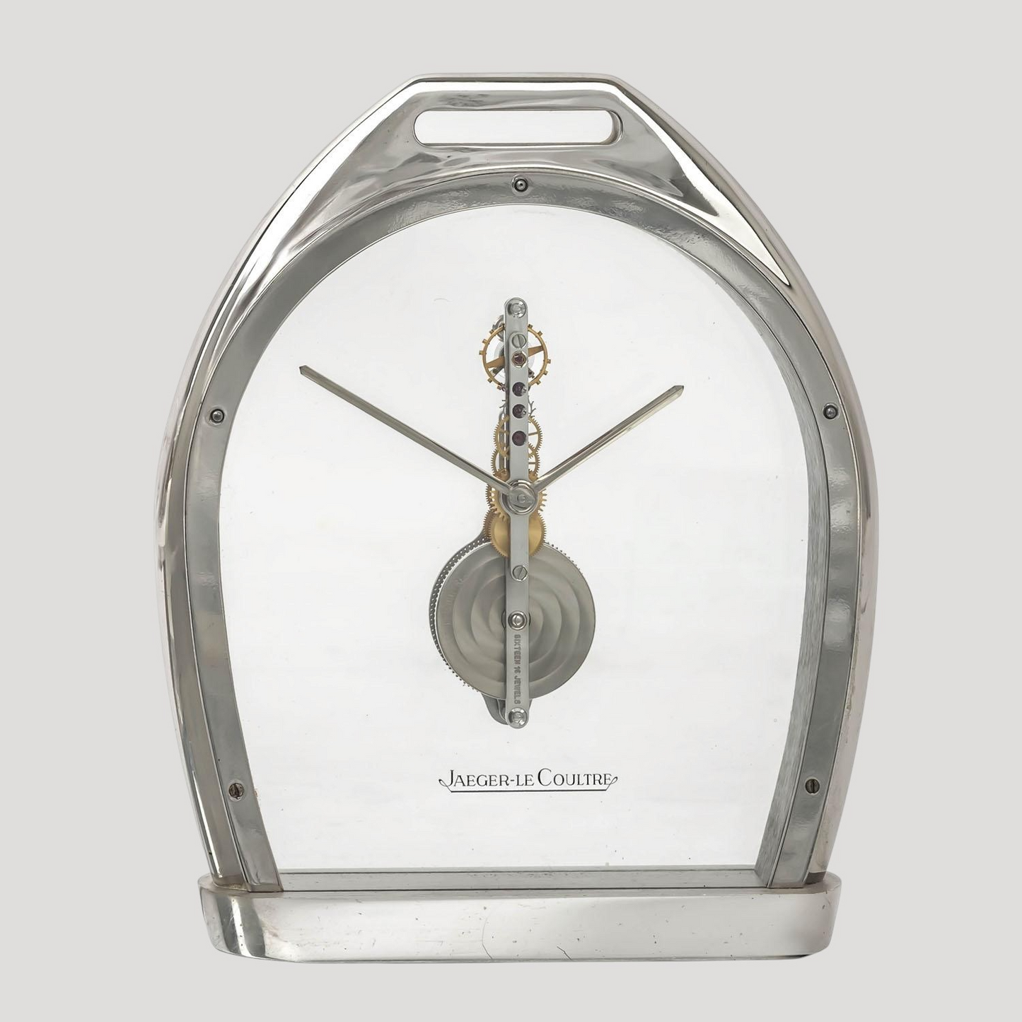 Jaeger-LeCoultre 8 Days Etrier for Hermès Baguette Table Clock
