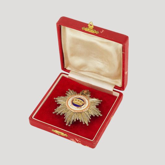 Kingdom of Italy Rare Medal Medaille Knight Grand Cross of the Order of the Crown of Italy