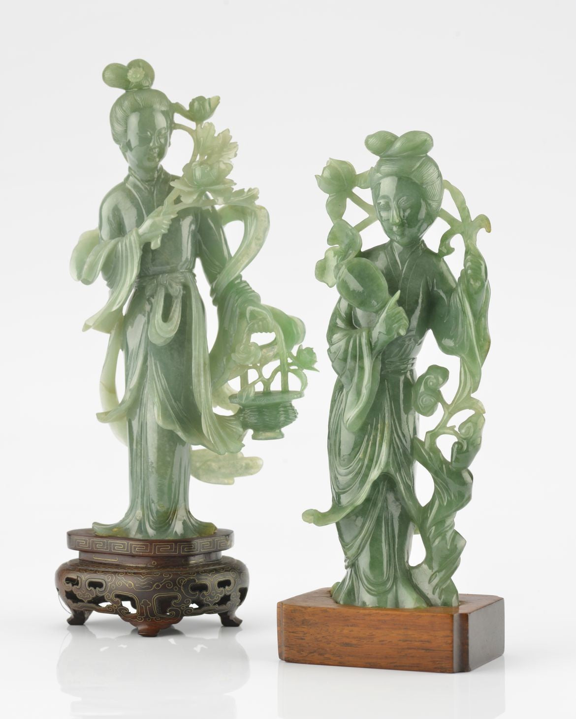 Kwanin jade sculpture, fine art, 24time