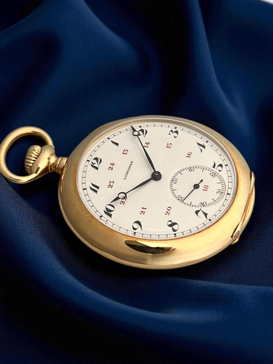 Longines Massive 18k Gold Watch 1919' Archives Extract