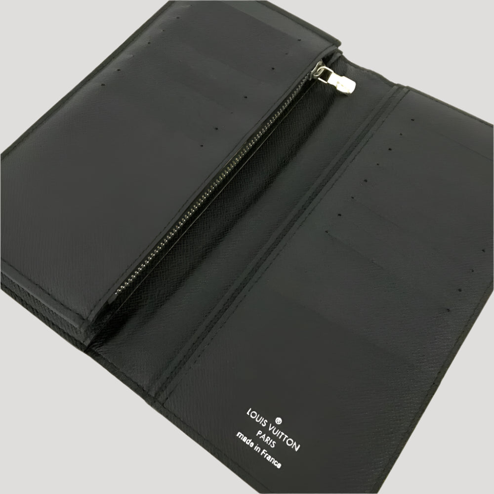 Louis Vuitton Damier Graphite Zippy Zip around black long wallet / portefeuille /Portemonnaie