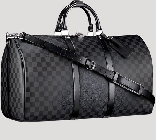 Louis Vuitton Damier Graphite canvas, large travel bag
