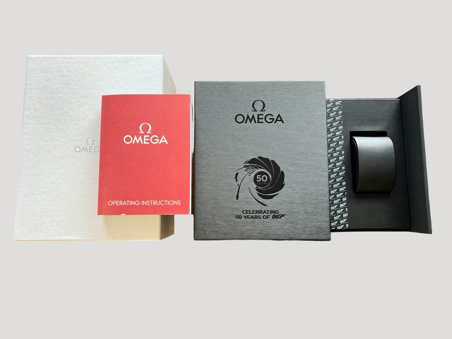 OMEGA James Bond 50th Anniversary Special Box Celebrating 50 years of 007 NEW