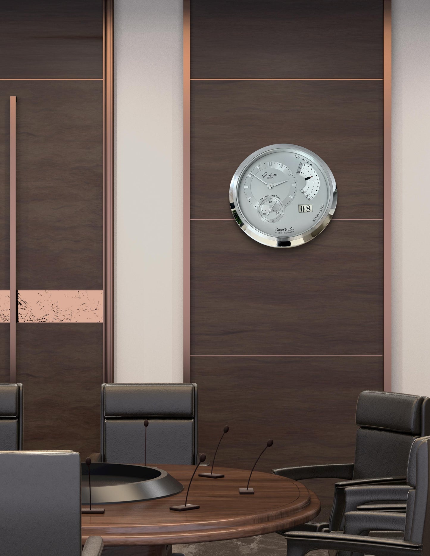 Official Retailer’s Glashütte Panograph Perpetual Calendar Extremely Rare