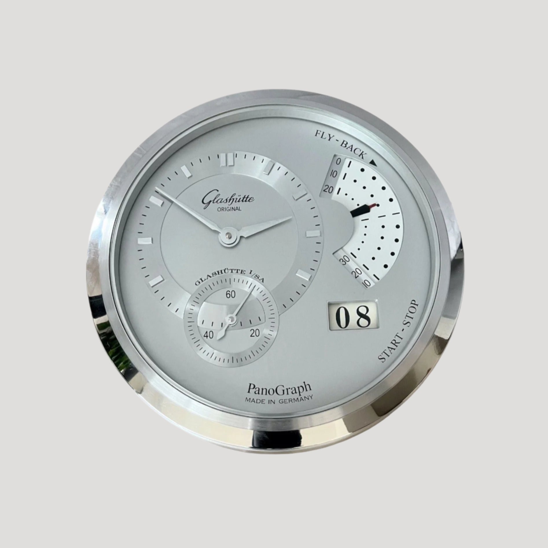 Official Retailer’s Glashütte Panograph Perpetual Calendar Extremely Rare