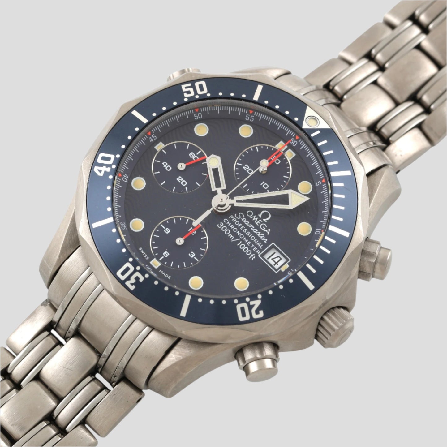 Omega Seamaster Diver 300M Chronograph Titanium, Ref. 2298.80.00