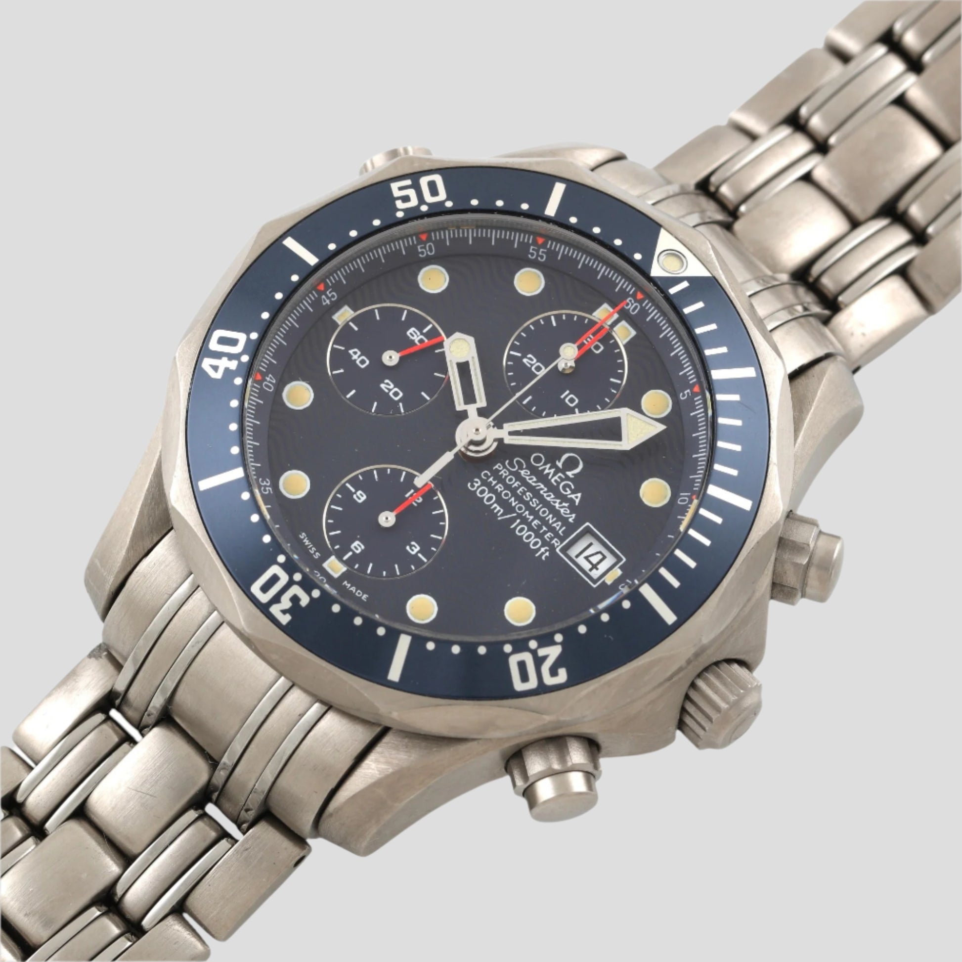 Omega Seamaster Diver 300M Chronograph Titanium, Ref. 2298.80.00